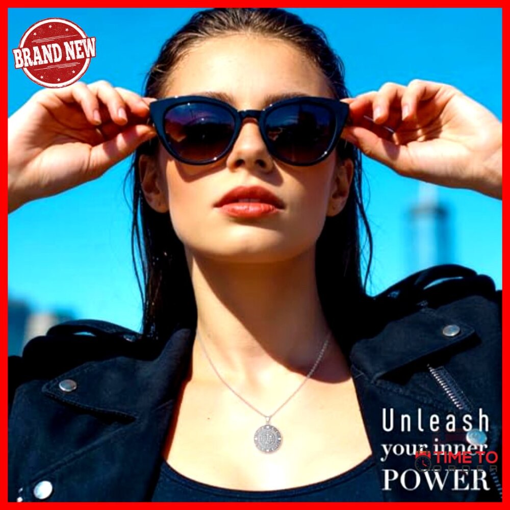 Sterling Silver Rotatable Moon Phase Pendant Neck… - image 3